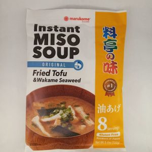 SOUPE MISO INST WAKAME&TOFU FRIT 10/152g MARUKOME 34938 FR 09.26