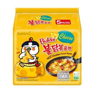 SOUPE SAMYANG BULDAK HOT POULET/FROM RAMEN 8pk/5x140g FR 09.26