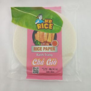 GALETTE DE RIZ POUR NEM 22cm 40/400g MR RICE 09.25