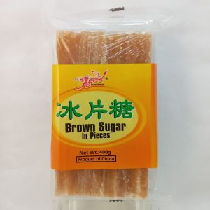 SUCRE BRUN TRANCHE 30/400g HD#SUBR brown lump sugar FR 09.26