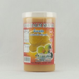 SUCRE DE PALMIER POT 24/400g N°1 #DP220 soft palm sugar FR *RUP07.26*