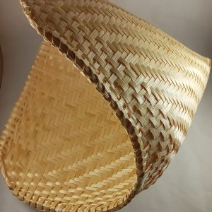 PANIER RIZ GLUANT CHAPEAU BAMBOU (M) 40CM 24pcs/ctn 08.26