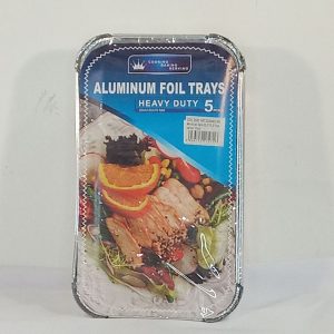 MOULE ALUMINIUM 5pcs 25.5*15.5*7cm 1450ml 72set/ctn 1-5 PLION3 10.26