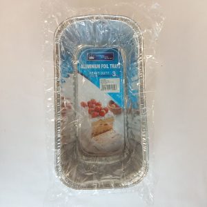MOULE ALUMINIUM 3pcs 25*13.2*7cm 1500ml 144set/ctn 1-3 PLION3 10.26